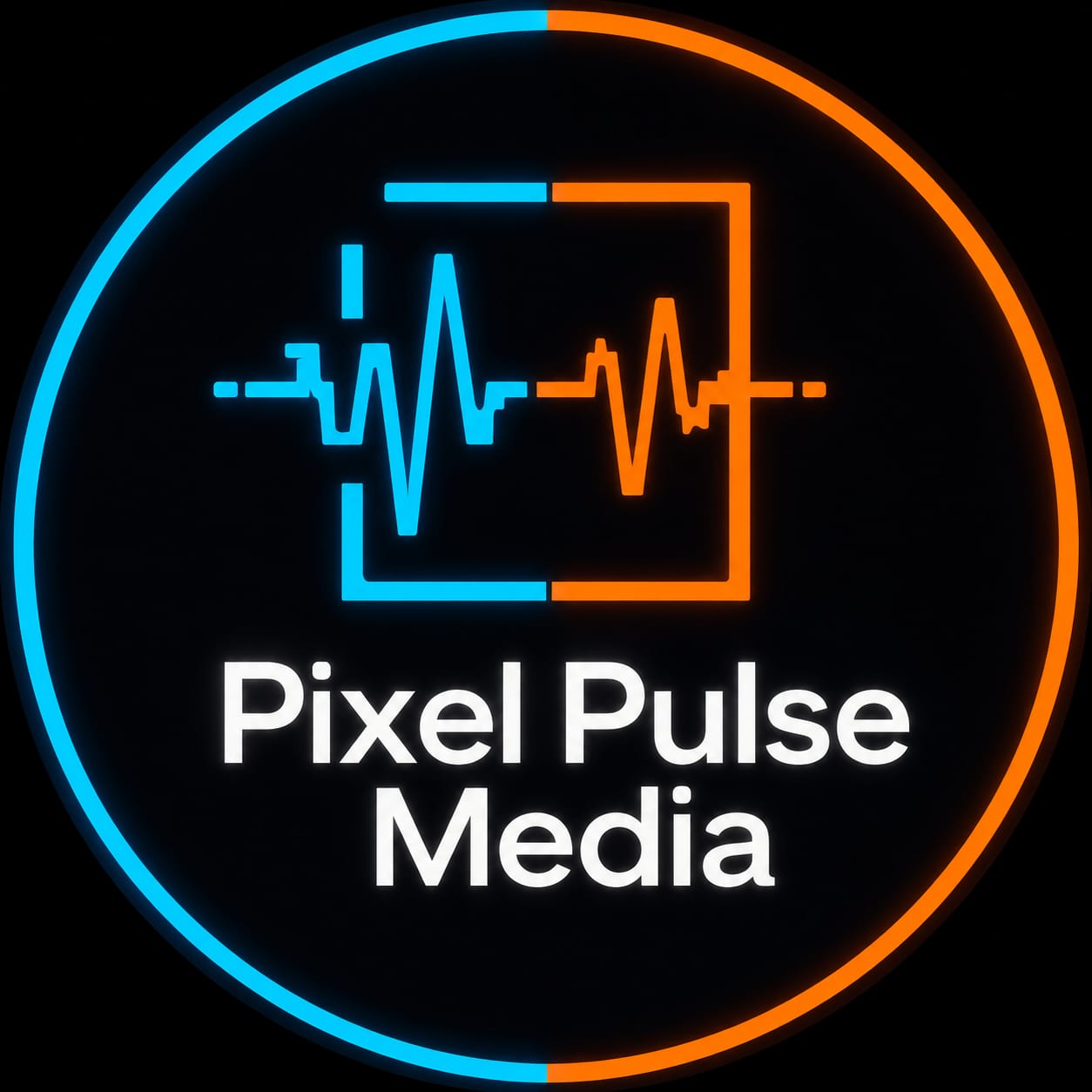 Pixel Pulse Media Logo
